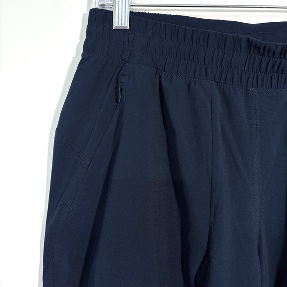 Lululemon LW5FFBS Align High Rise Wide Leg Crop Pants Navy Blue Size 8 - Picture 5 of 8